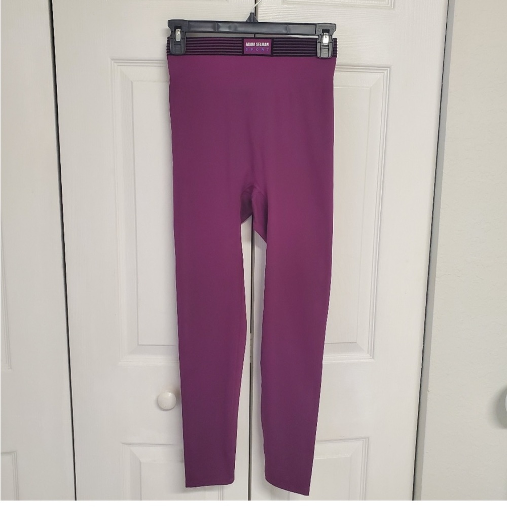 Adam Selman Sport Bonded Active Legging, Juice